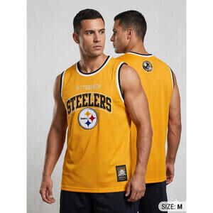 Pittsburg Steelers Mens Sz M Basketball Jersey - NFL